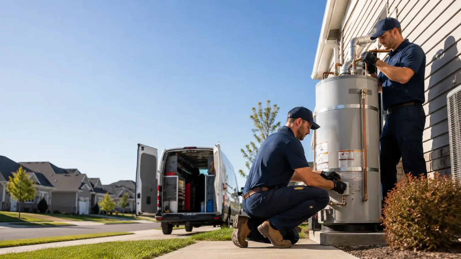 Water Heater Installation in Lansford, ND
